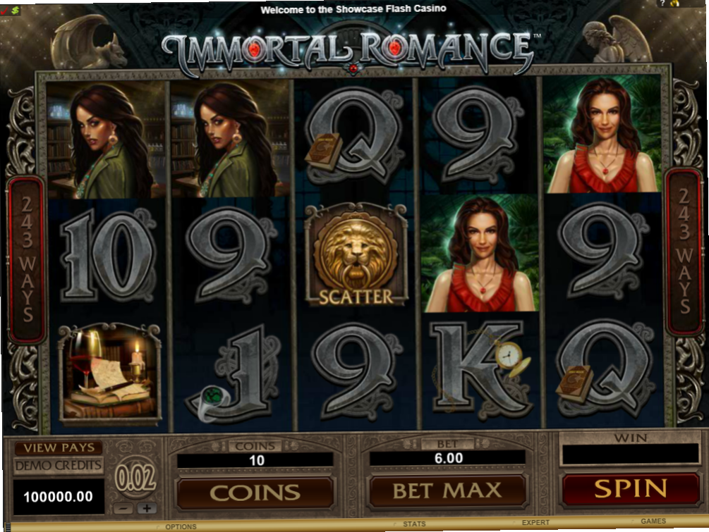 Immortal Romance von Microgaming